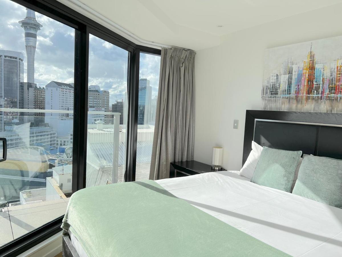 Skytower View 2 Bedroom Apartment Auckland Exterior foto