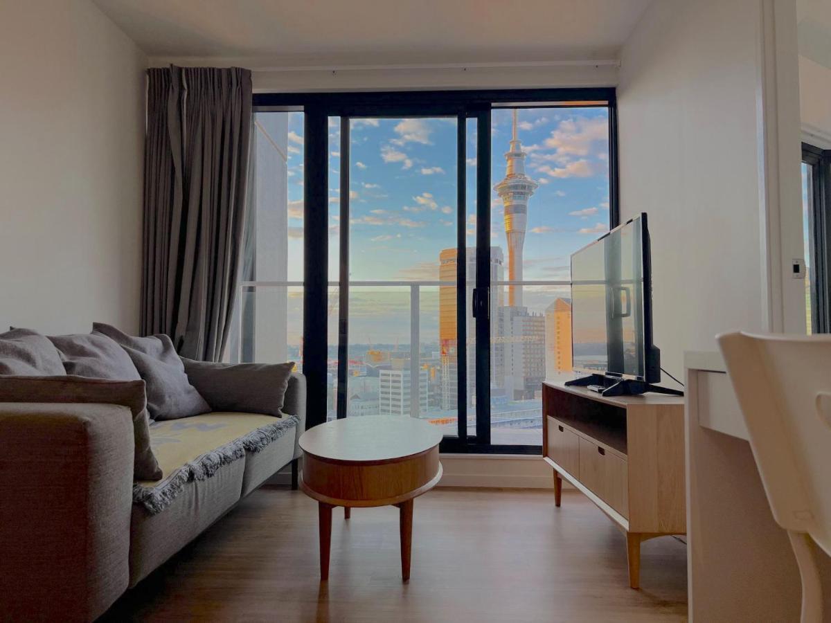 Skytower View 2 Bedroom Apartment Auckland Exterior foto