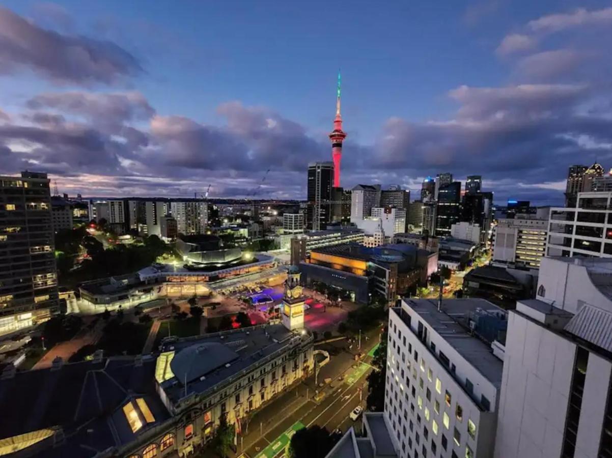 Skytower View 2 Bedroom Apartment Auckland Exterior foto